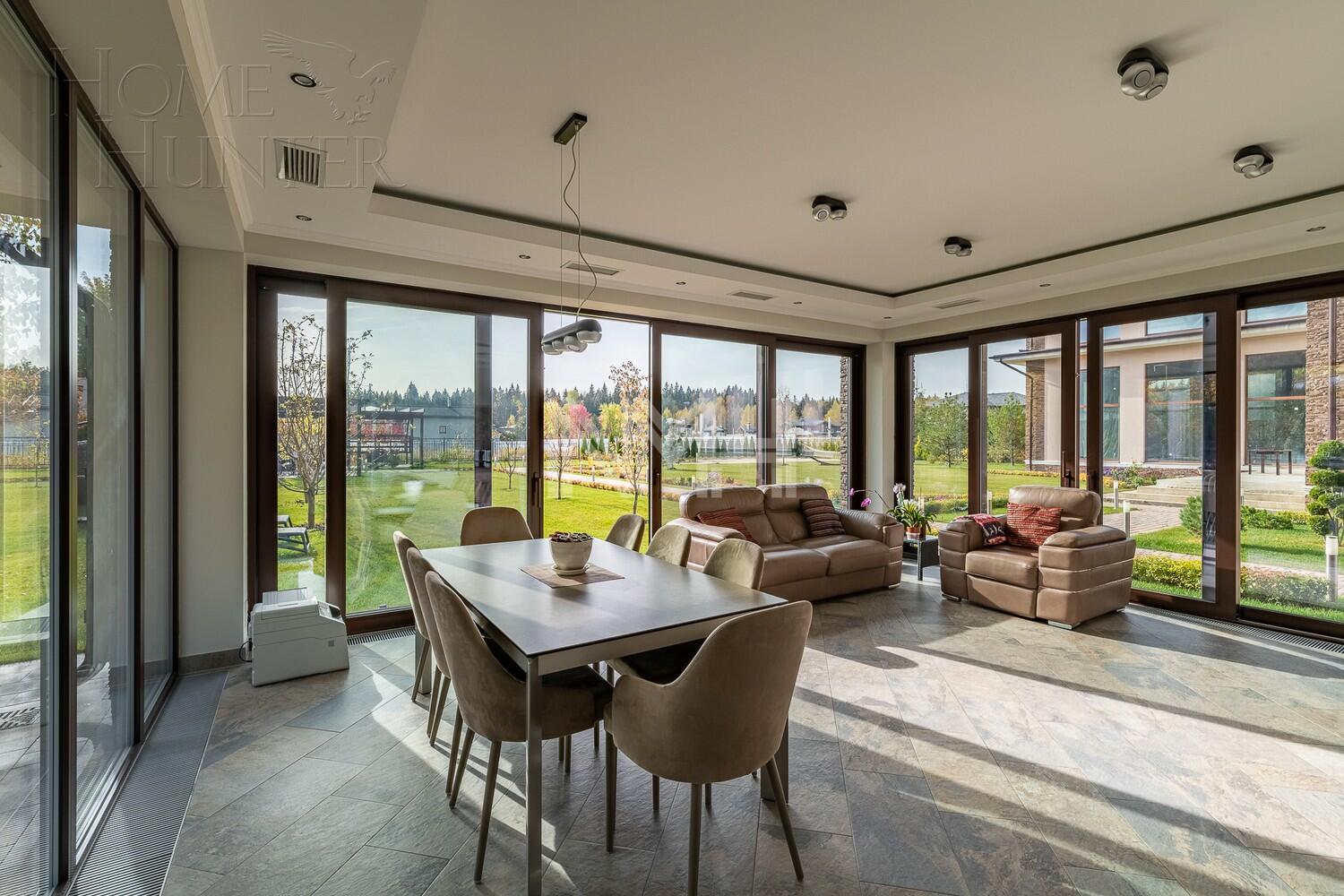 2-этажный коттедж 700 м² без отделки