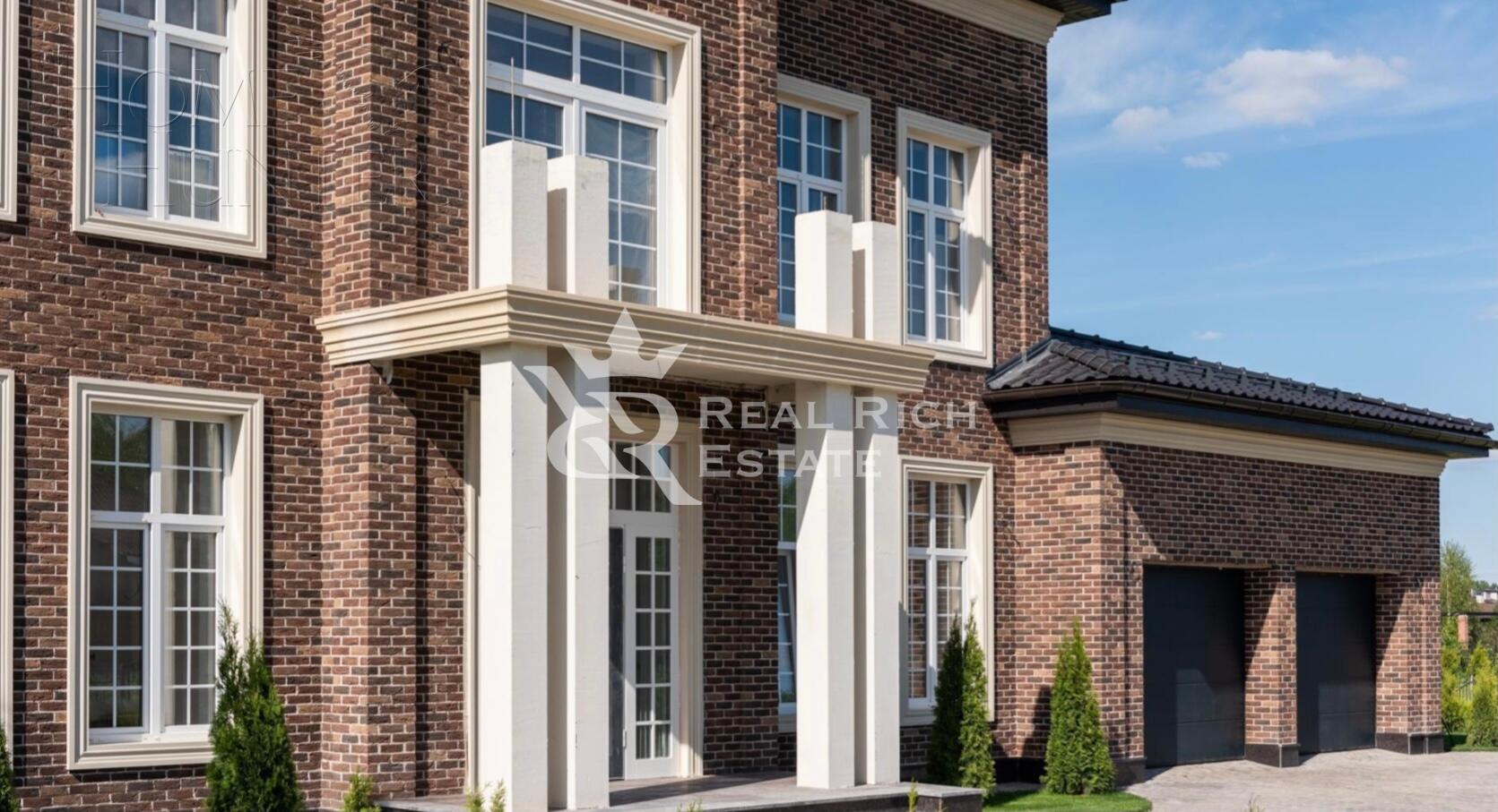 2-этажный коттедж 500 м² с отделкой