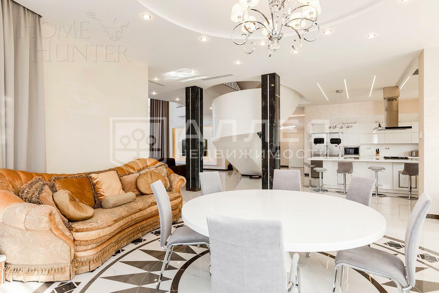 2-этажный коттедж 300 м² с отделкой