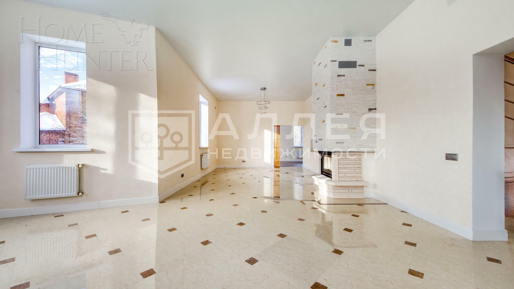 3-этажный коттедж 372 м² с отделкой