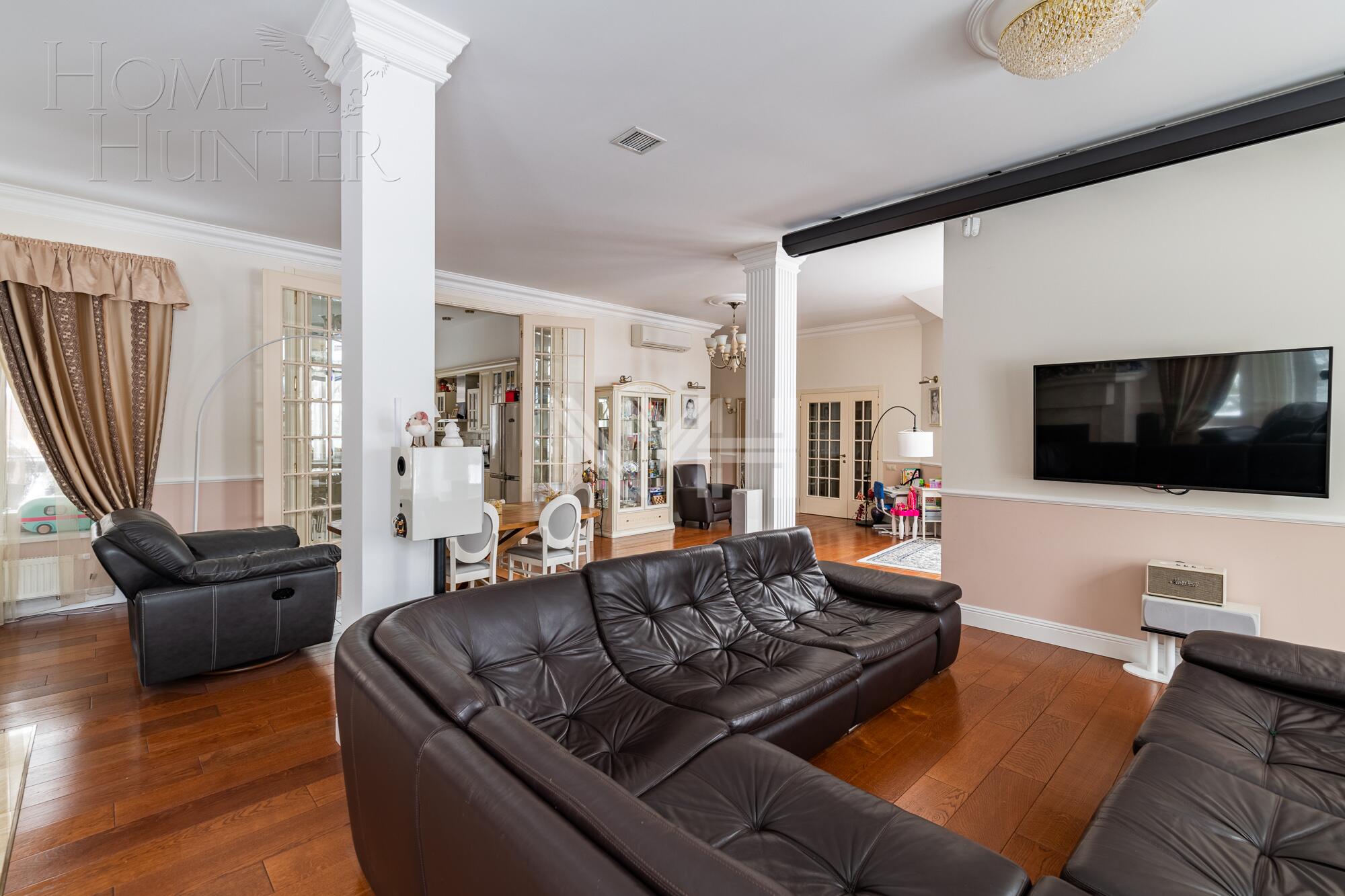 2-этажный коттедж 310 м² с отделкой