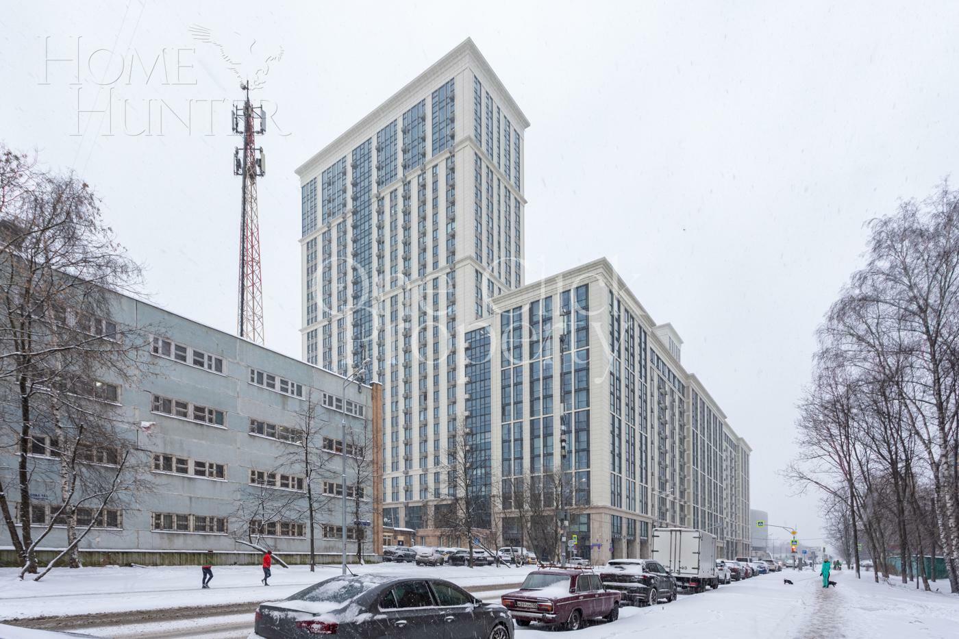 3-КОМН. АПАРТАМЕНТЫ БЕЗ ОТДЕЛКИ 85 М² НА 24 ЭТАЖЕ