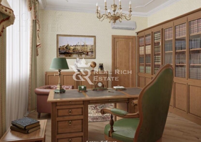 3-этажный коттедж 1 623 м² с отделкой