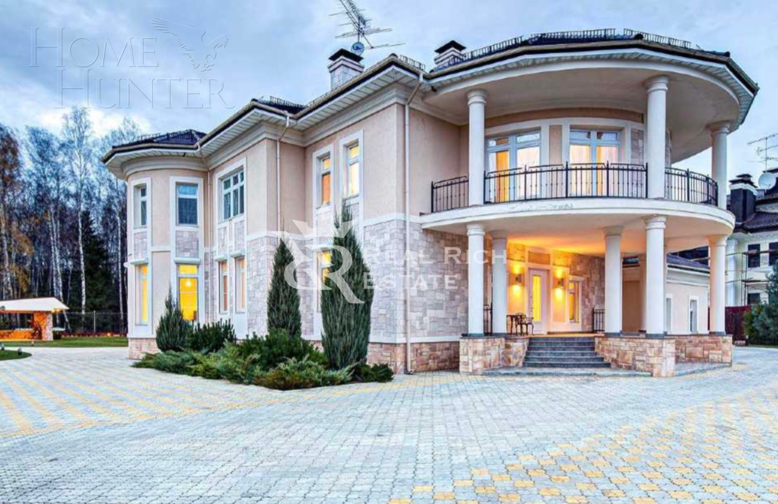 2-этажный коттедж 1 500 м² с отделкой