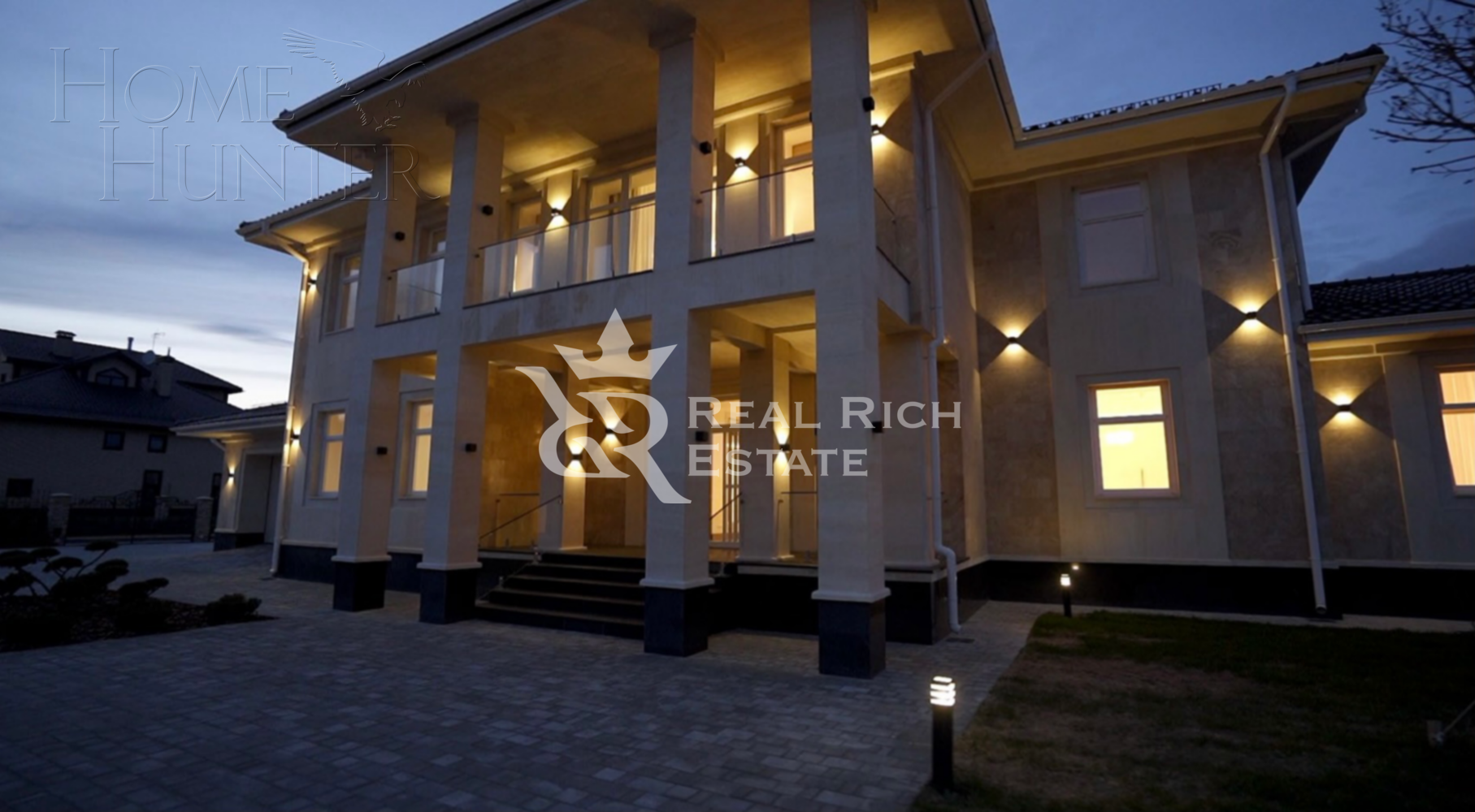 2-этажный коттедж 500 м² с отделкой