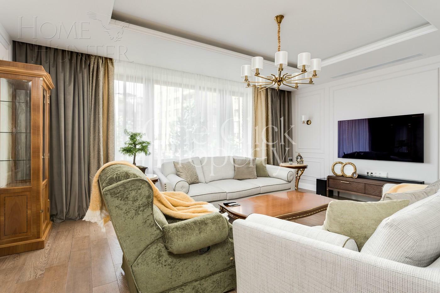 4-КОМН. КВАРТИРА С ОТДЕЛКОЙ 172 М² НА 5 ЭТАЖЕ