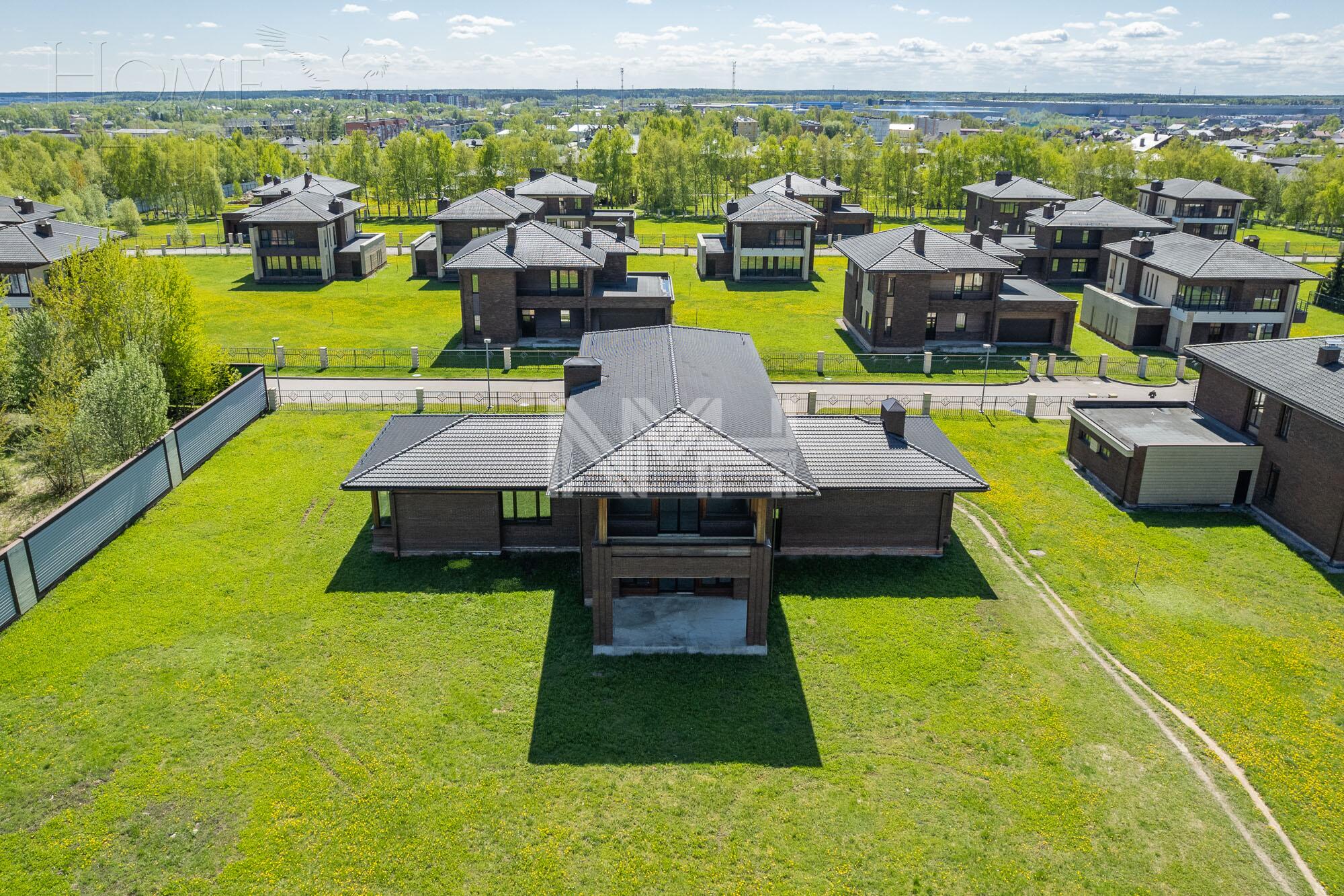 2-этажный коттедж 457 м² без отделки