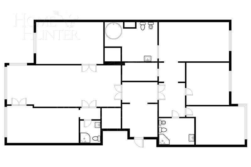 5-КОМН. КВАРТИРА С ОТДЕЛКОЙ 256 М² НА 8 ЭТАЖЕ