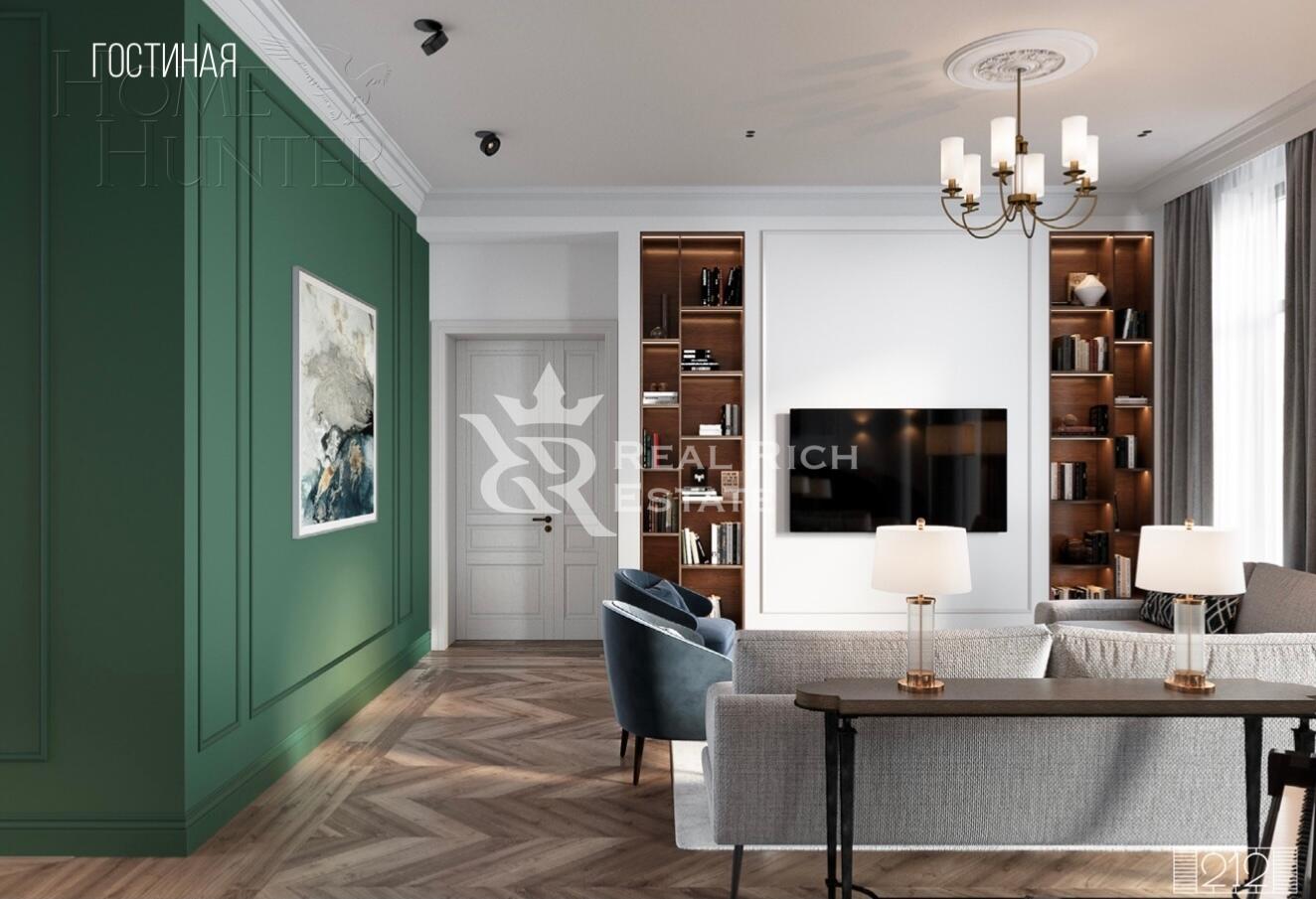 2-этажный коттедж 890 м² с отделкой