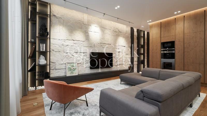 2-УРОВНЕВАЯ КВАРТИРА БЕЗ ОТДЕЛКИ 201.5 М² НА 1 ЭТАЖЕ