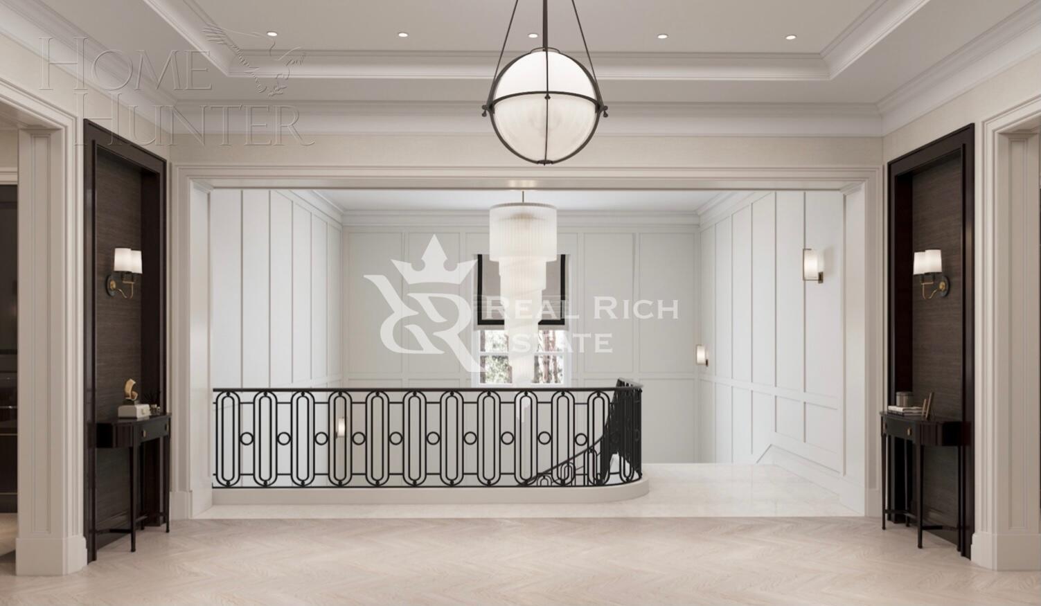 2-этажный коттедж 1 455 м² с отделкой