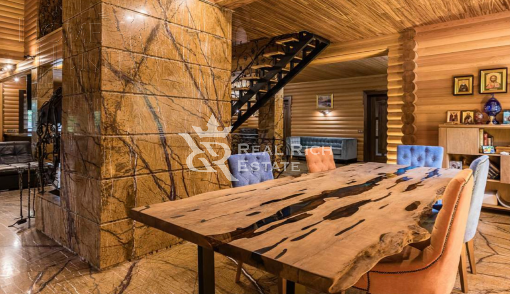 2-этажный коттедж 800 м² с отделкой