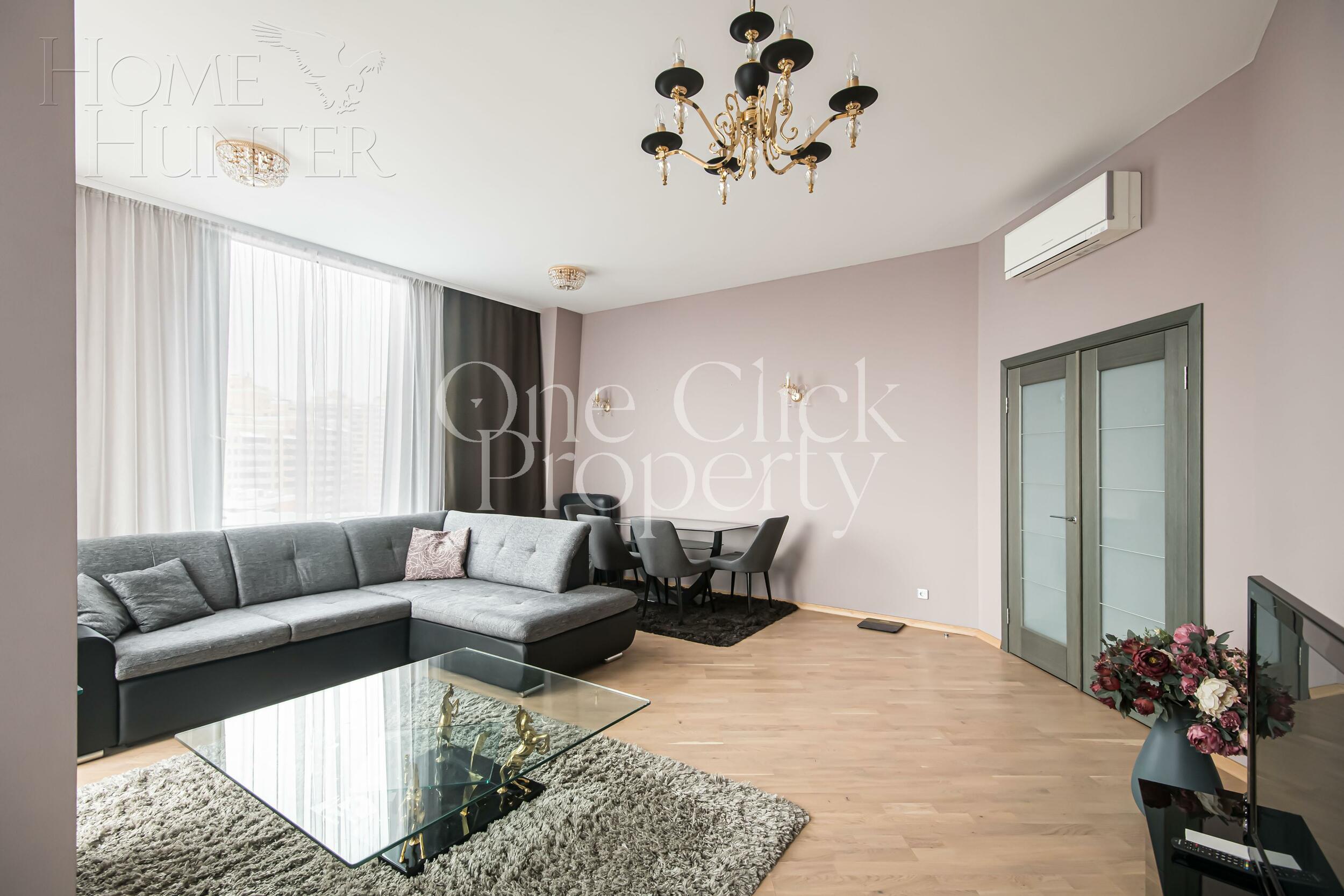 2-УРОВНЕВАЯ КВАРТИРА С ОТДЕЛКОЙ 125 М² НА 5 ЭТАЖЕ