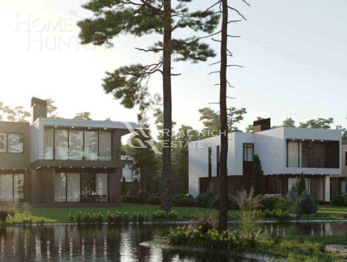 2-этажный коттедж 270 м² без отделки