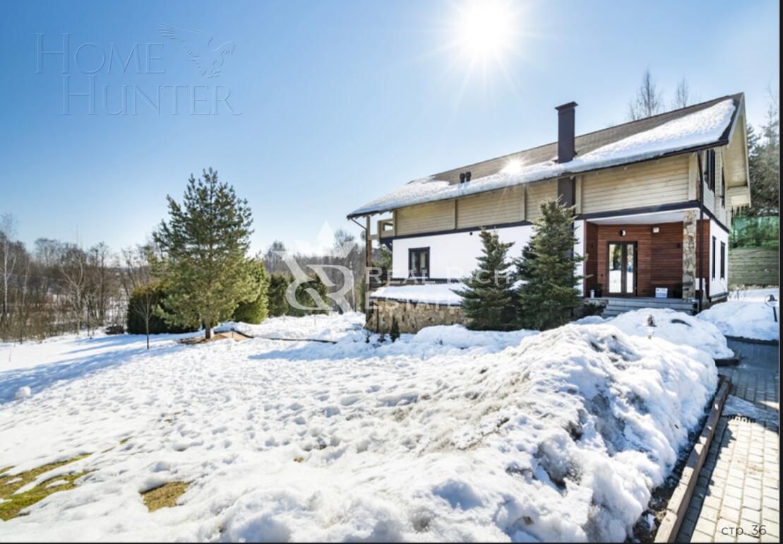 2-этажный коттедж 420 м² с отделкой