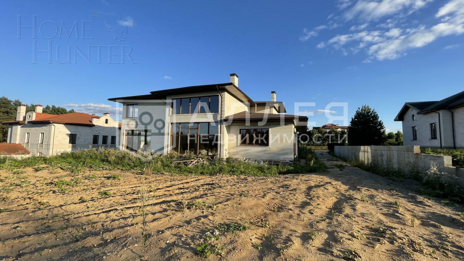 2-этажный коттедж 370 м² без отделки