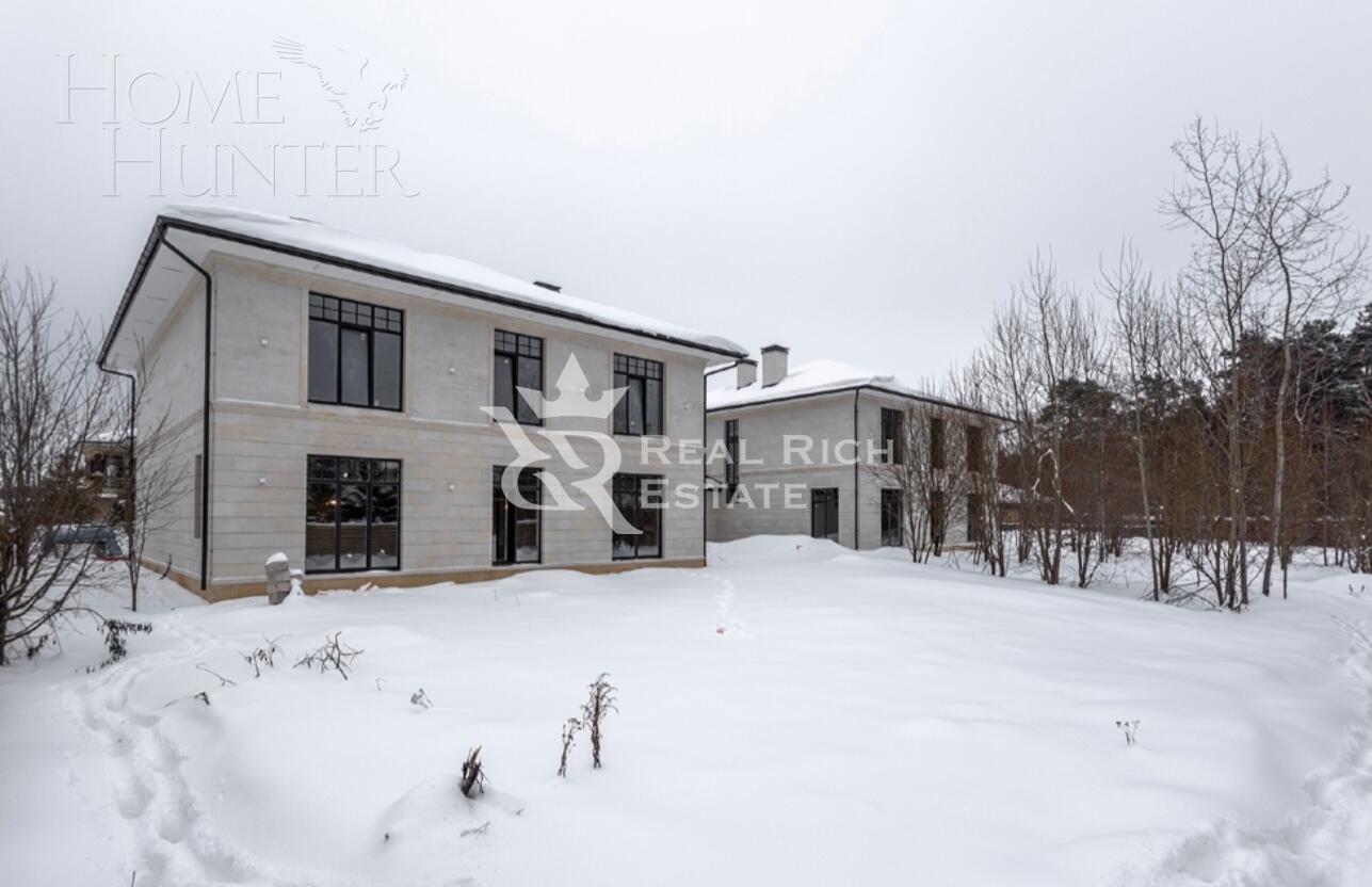 2-этажный коттедж 440 м² без отделки