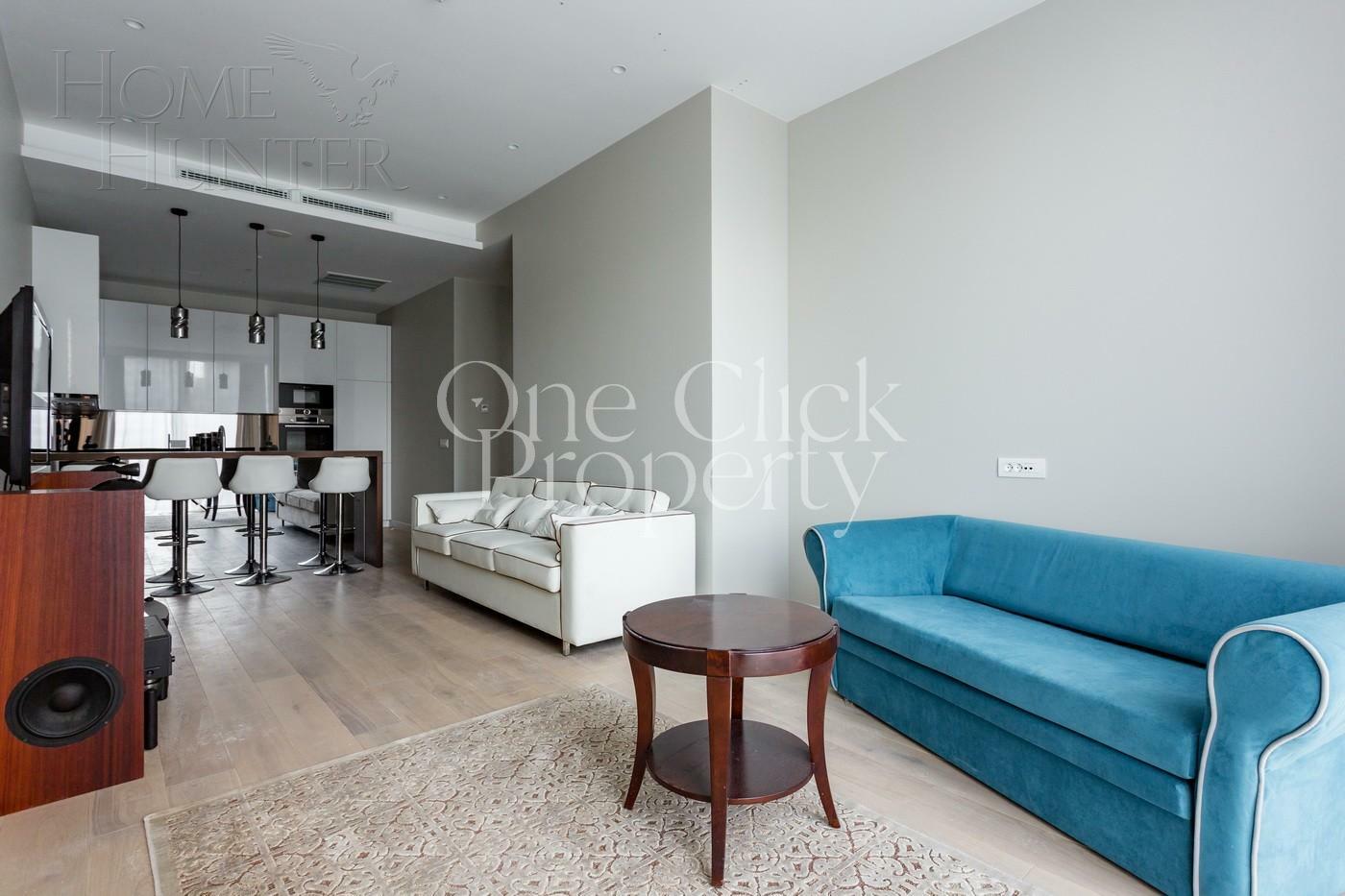 2-КОМН. АПАРТАМЕНТЫ С ОТДЕЛКОЙ 72 М² НА 24 ЭТАЖЕ