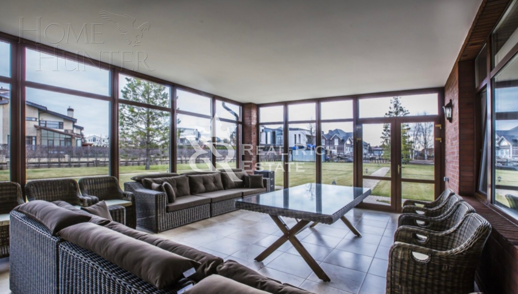 2-этажный коттедж 800 м² с отделкой