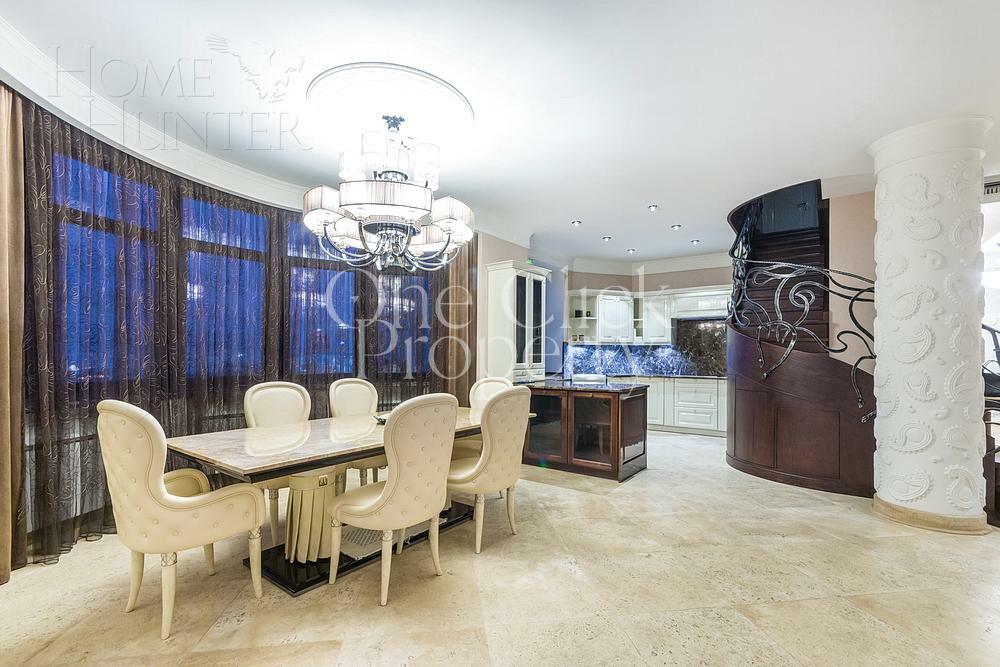 2-УРОВНЕВЫЙ ПЕНТХАУС С ОТДЕЛКОЙ 218 М² НА 23 ЭТАЖЕ