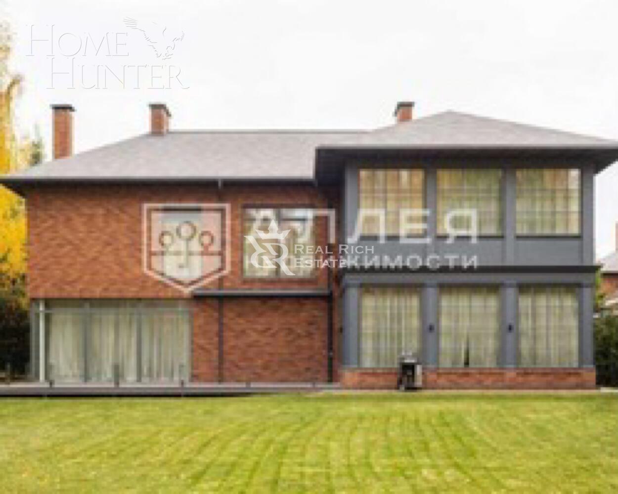 2-этажный коттедж 450 м² без отделки