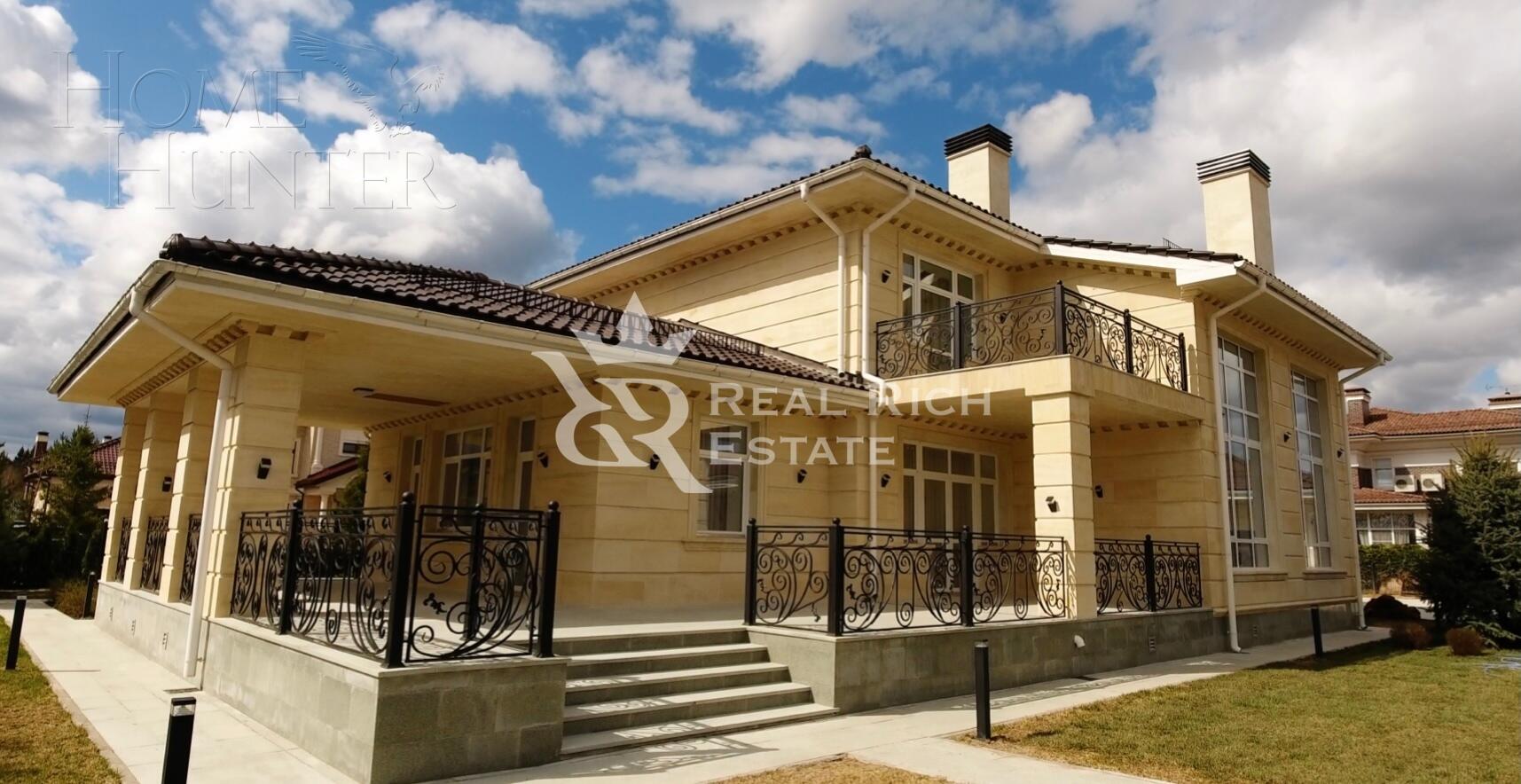 2-этажный коттедж 500 м² с отделкой