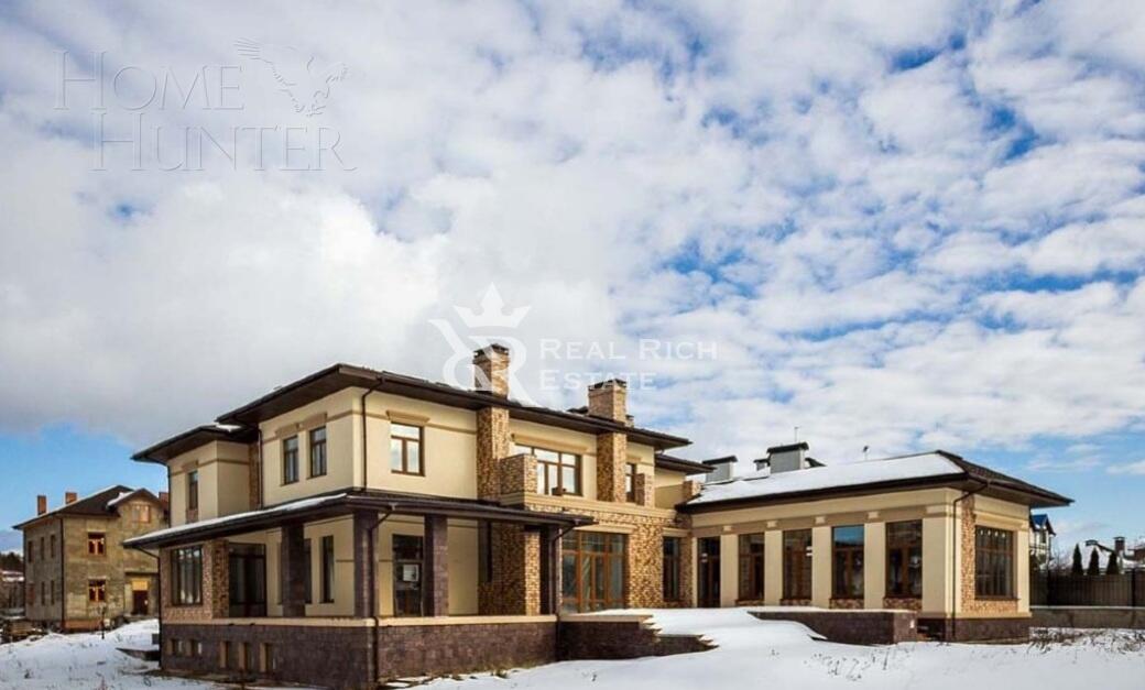 3-этажный коттедж 819 м² без отделки