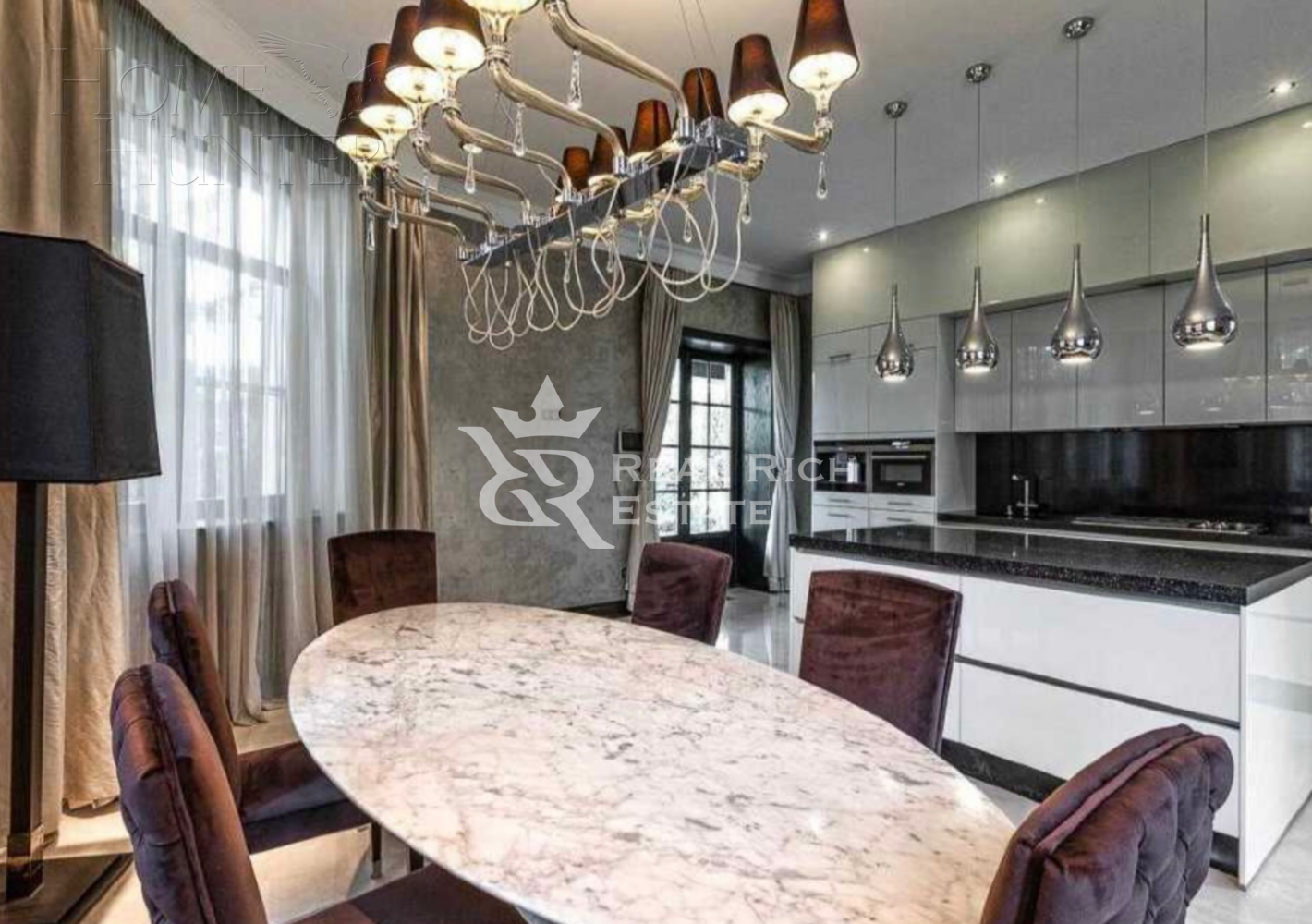 2-этажный коттедж 850 м² с отделкой