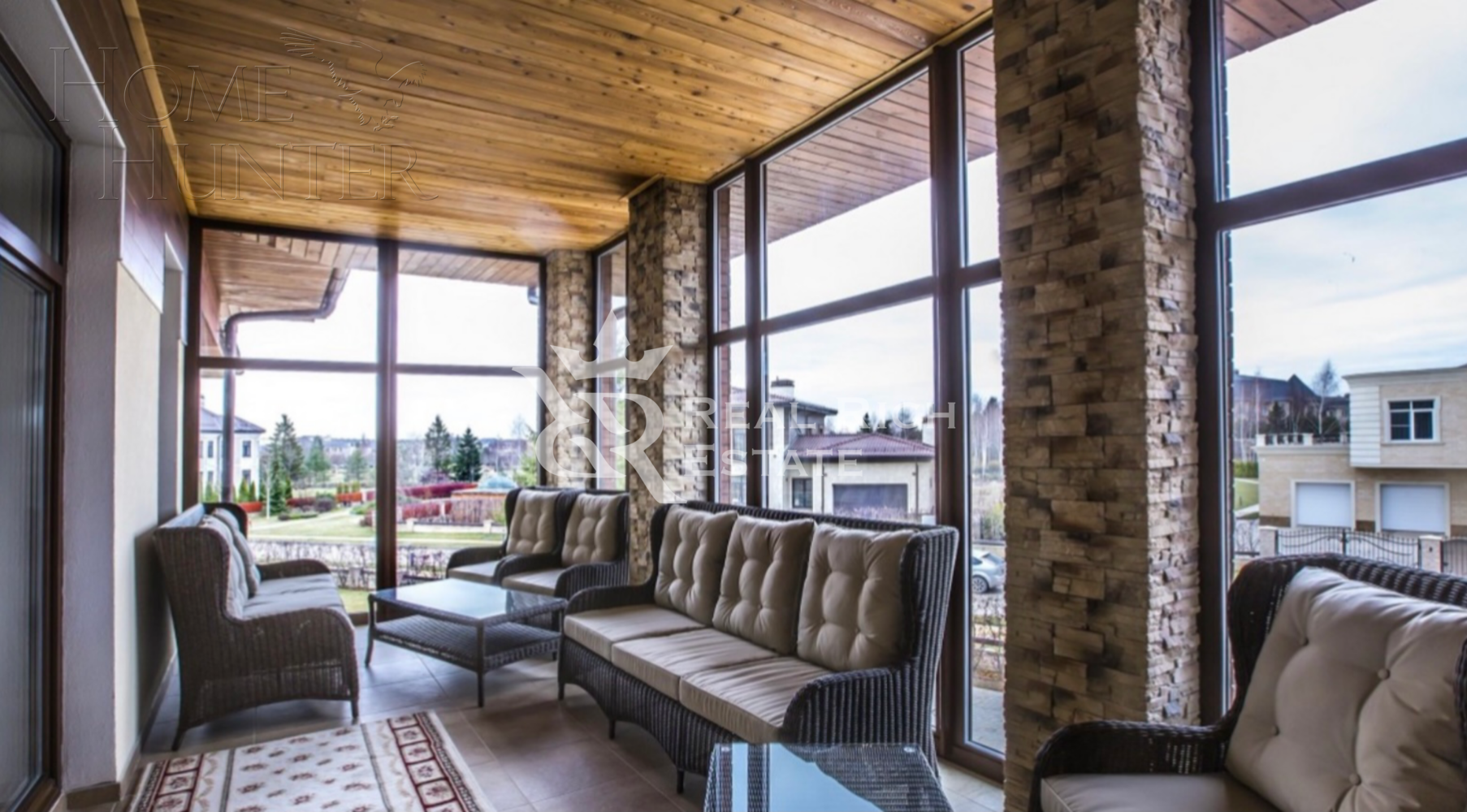 2-этажный коттедж 800 м² с отделкой