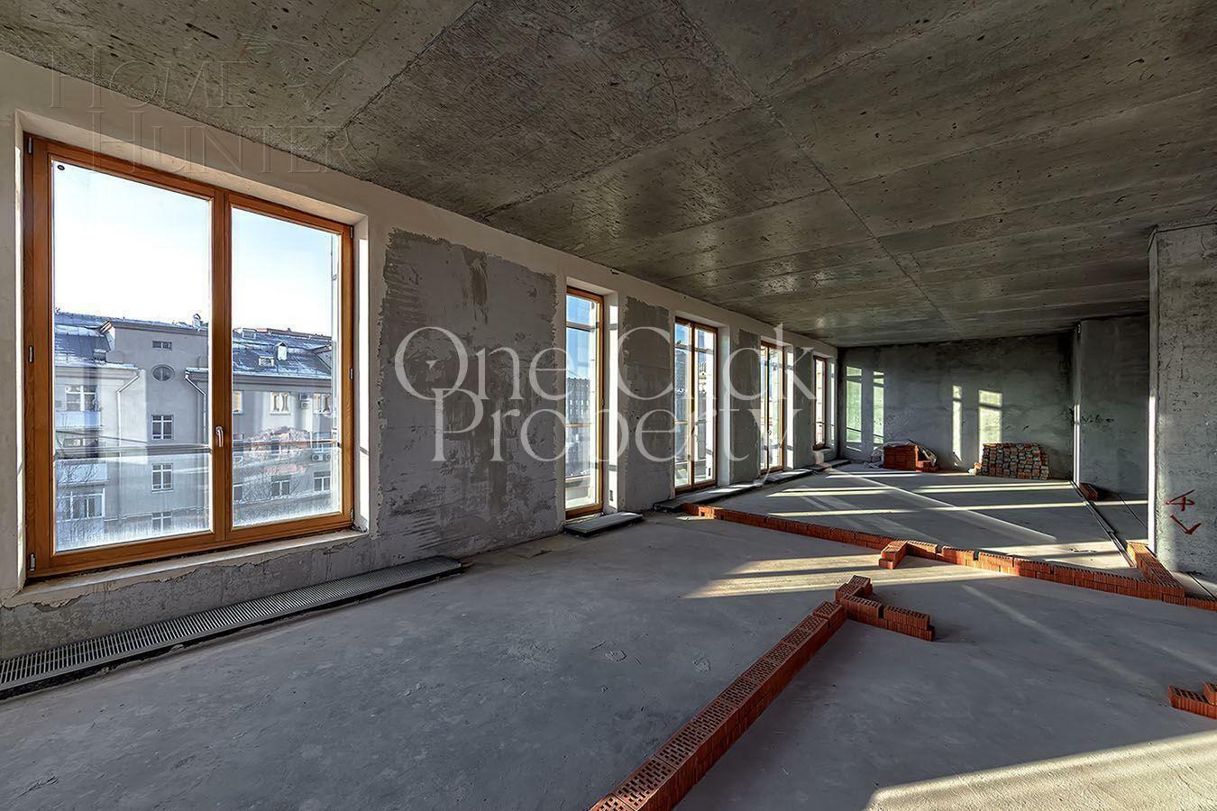 9-КОМН. ПЕНТХАУС БЕЗ ОТДЕЛКИ 348 М² НА 7 ЭТАЖЕ