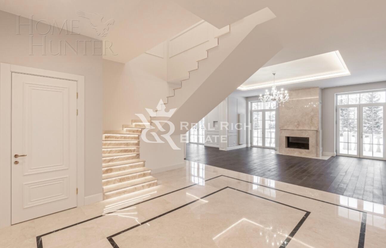 2-этажный коттедж 420 м² с отделкой