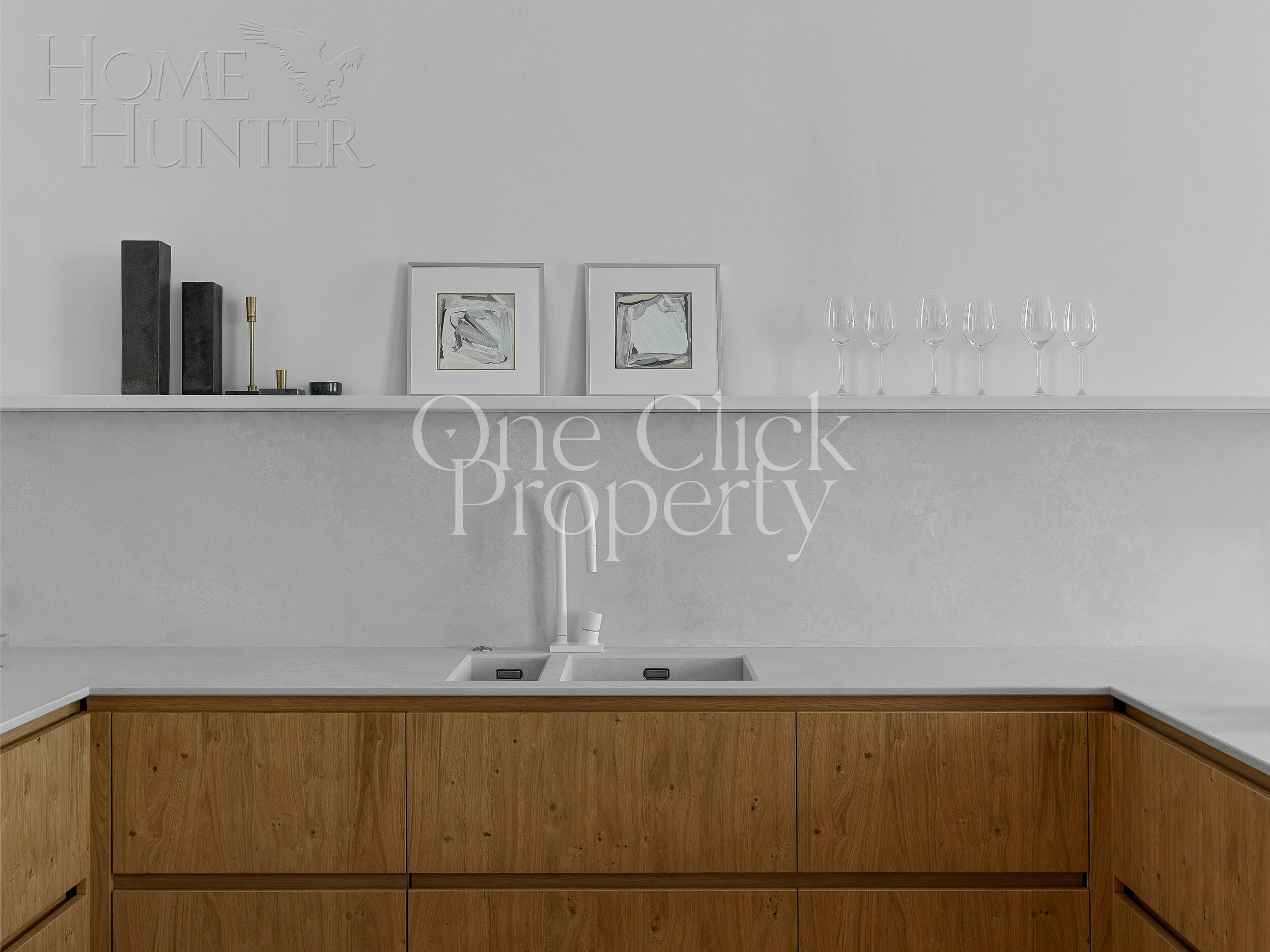 2-УРОВНЕВАЯ КВАРТИРА БЕЗ ОТДЕЛКИ 201.5 М² НА 1 ЭТАЖЕ