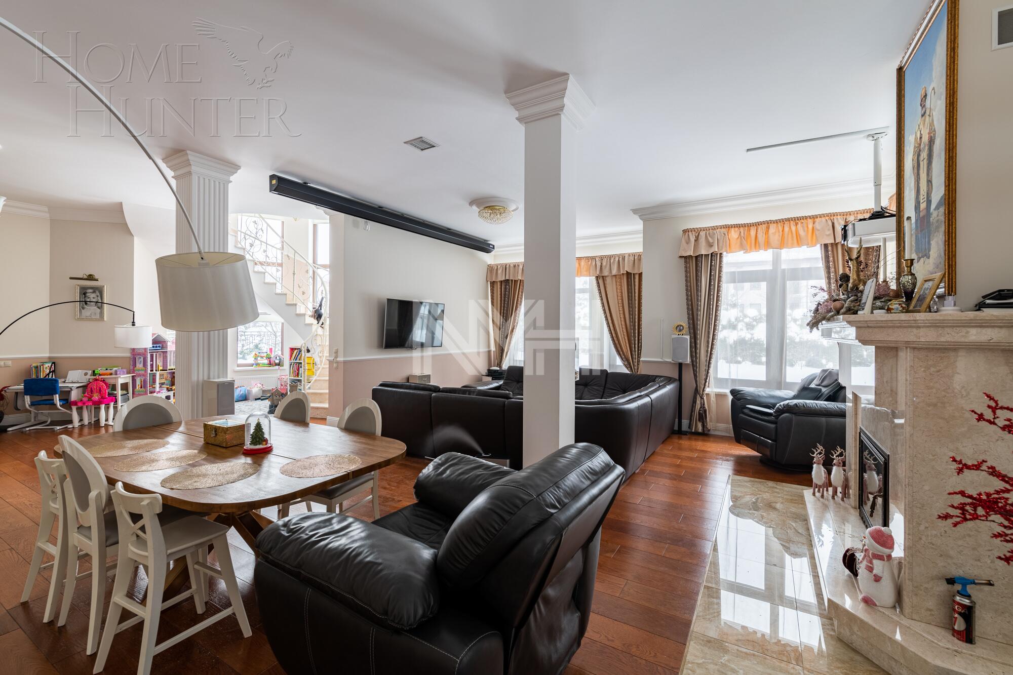 2-этажный коттедж 310 м² с отделкой