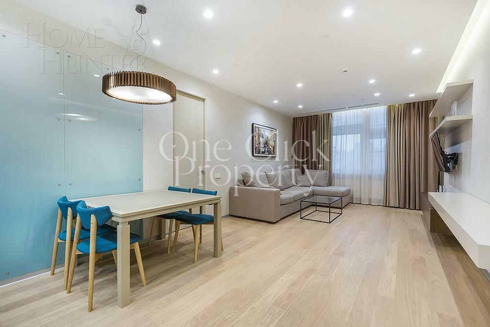 2-КОМН. АПАРТАМЕНТЫ С ОТДЕЛКОЙ 80.8 М² НА 3 ЭТАЖЕ