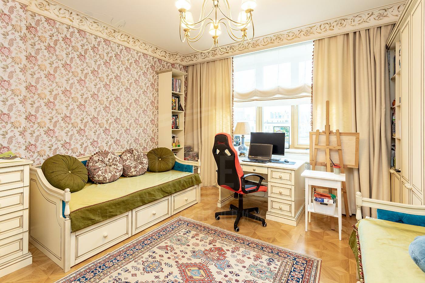 5-КОМН. КВАРТИРА С ОТДЕЛКОЙ 256 М² НА 8 ЭТАЖЕ