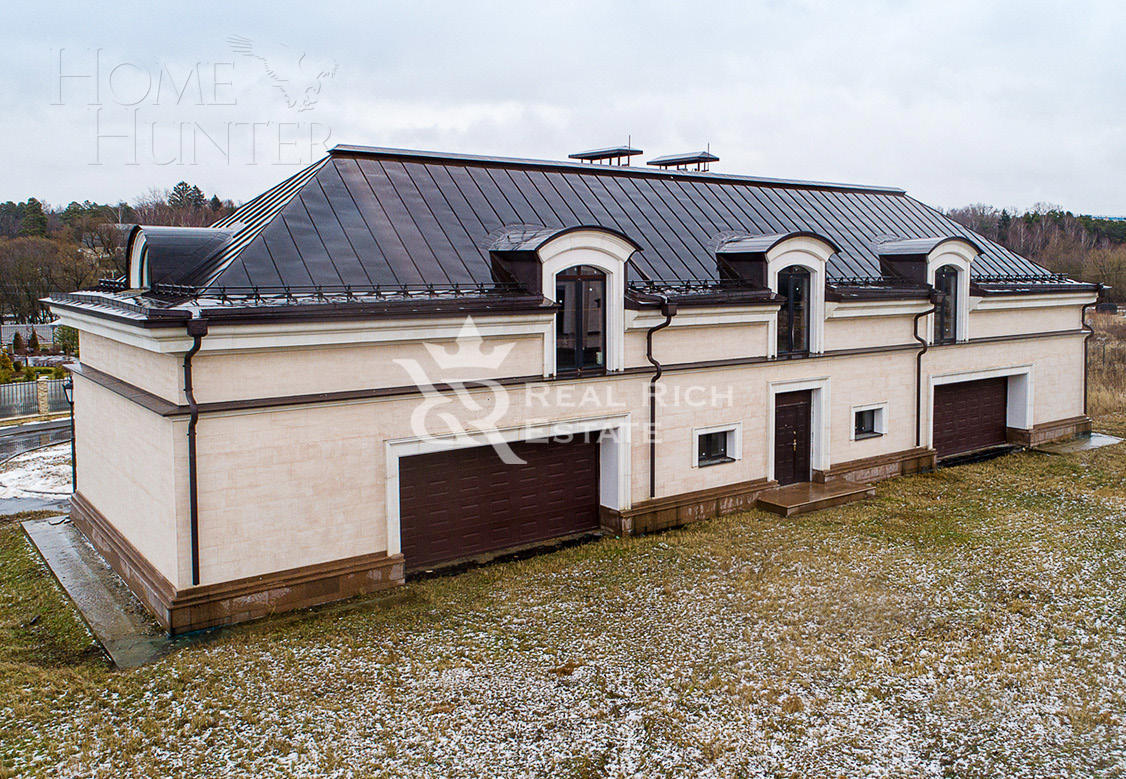 2-этажный коттедж 1 726 м² без отделки