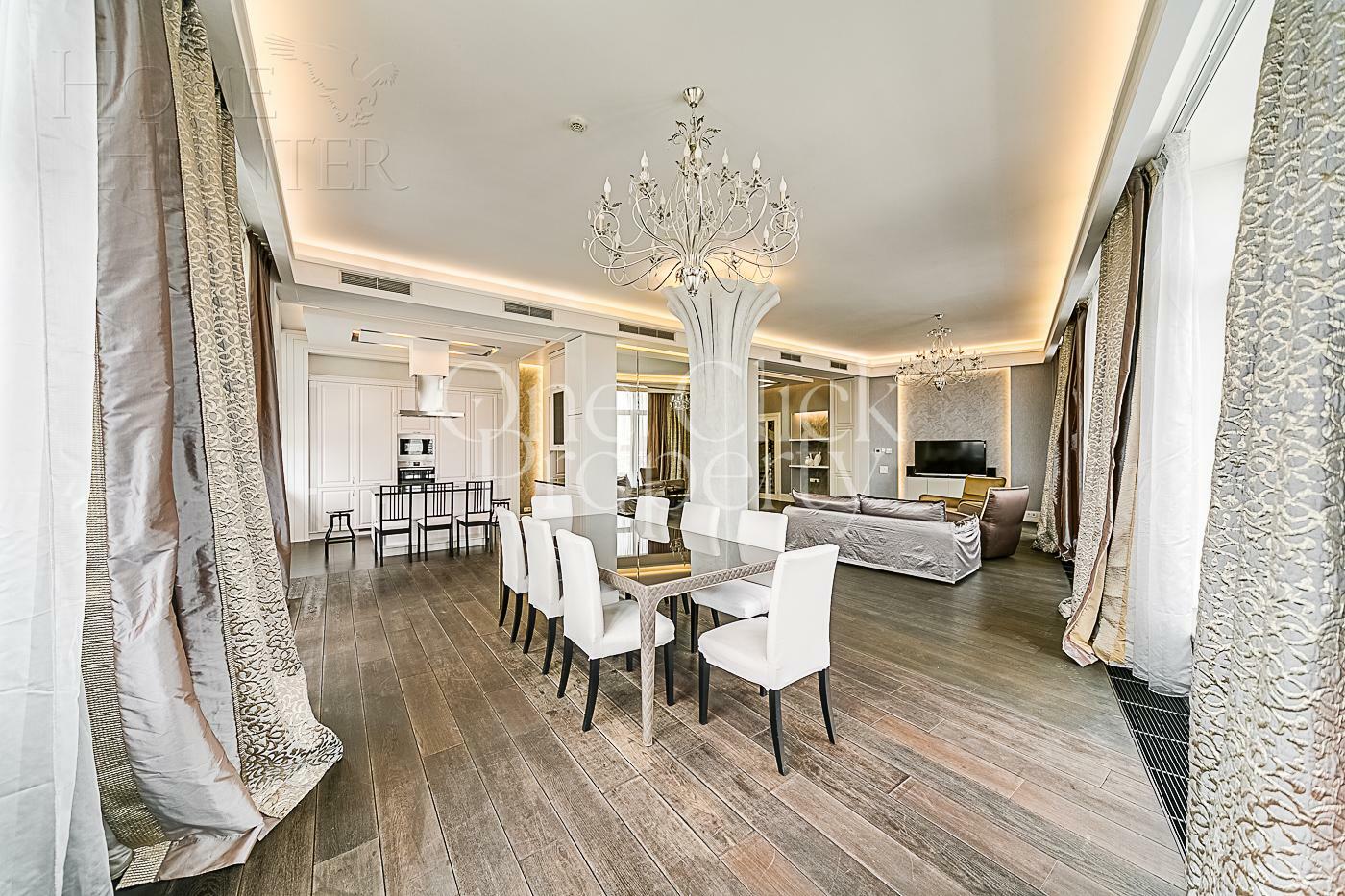 2-УРОВНЕВЫЙ ПЕНТХАУС С ОТДЕЛКОЙ 273 М² НА 7 ЭТАЖЕ