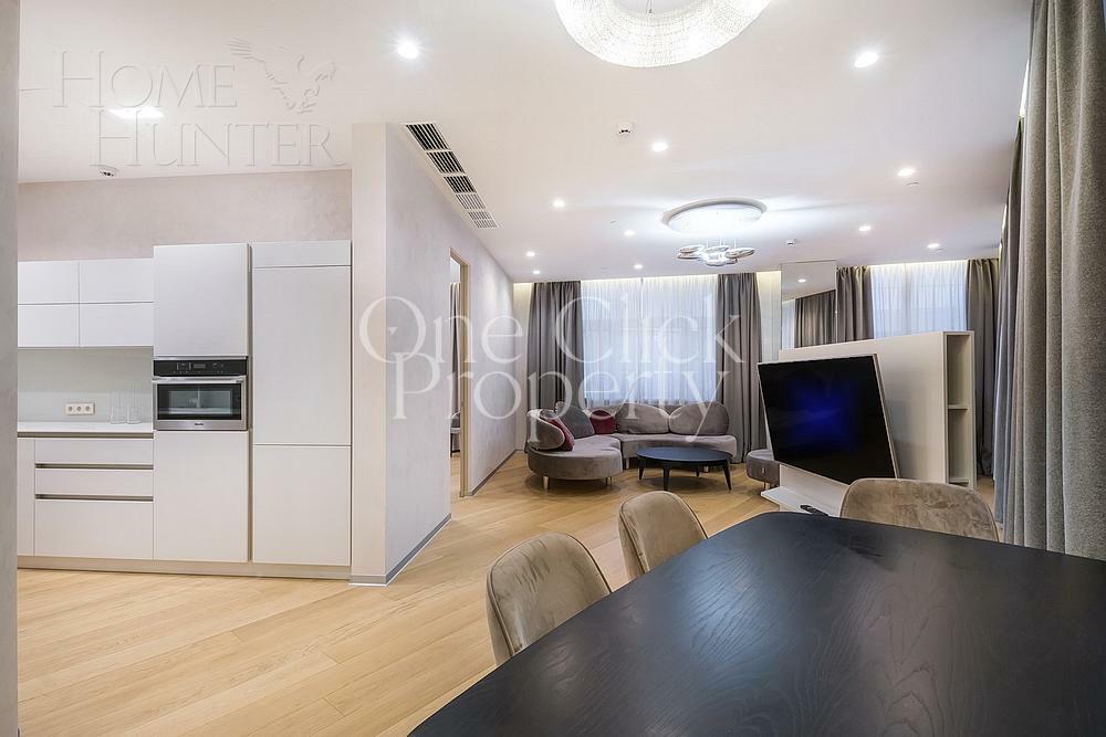 3-КОМН. АПАРТАМЕНТЫ С ОТДЕЛКОЙ 132.8 М² НА 5 ЭТАЖЕ