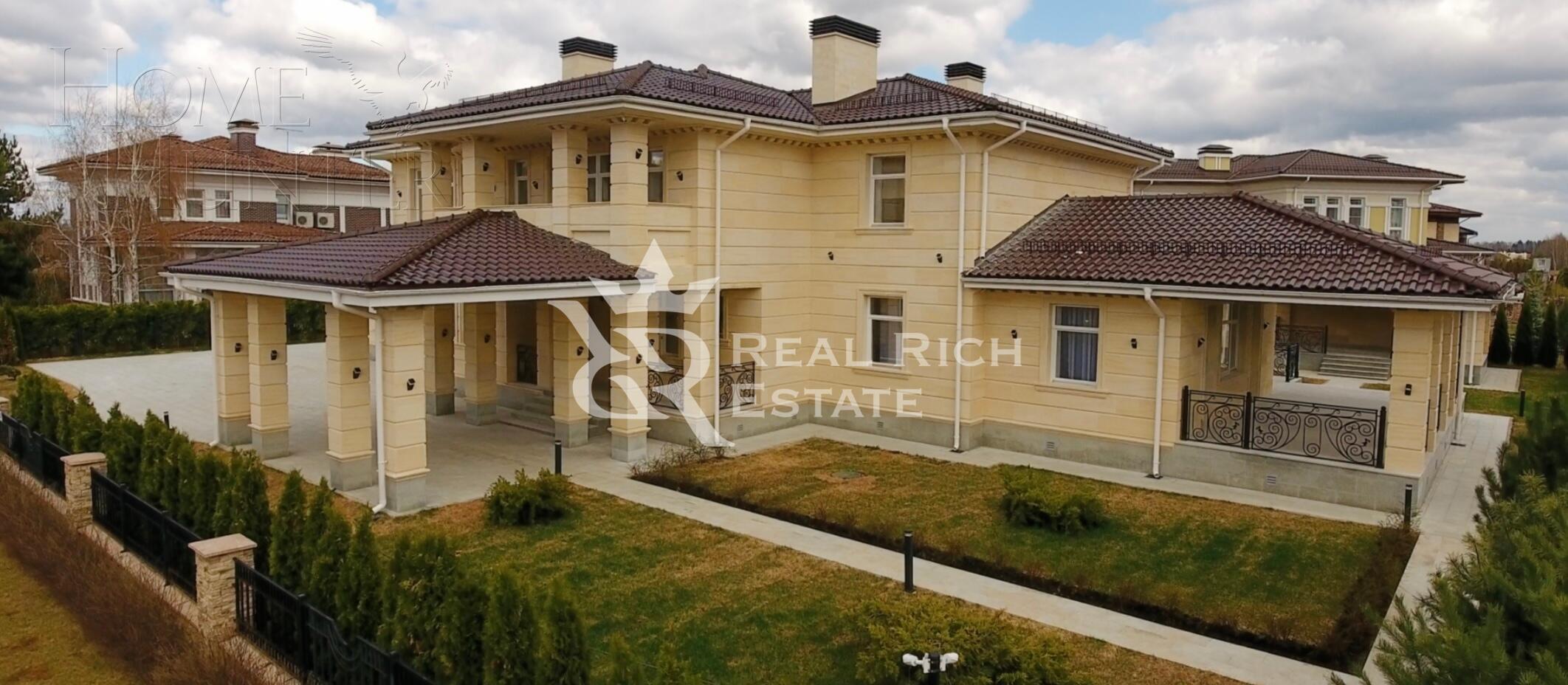 2-этажный коттедж 500 м² с отделкой