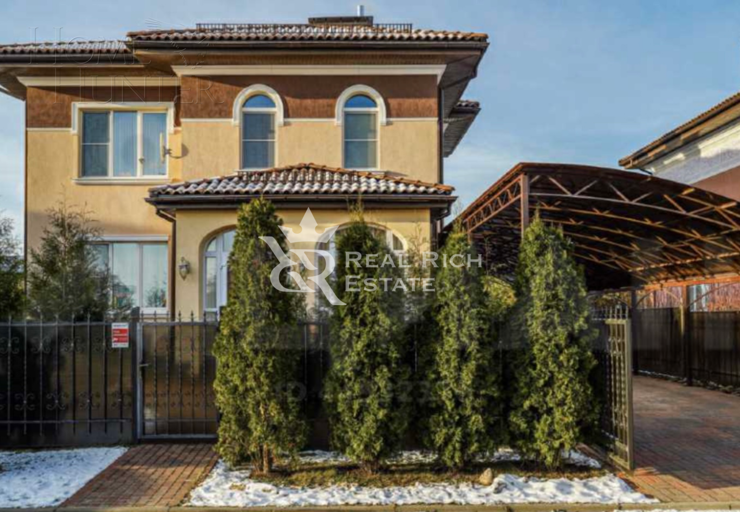 2-этажный коттедж 181 м² с отделкой