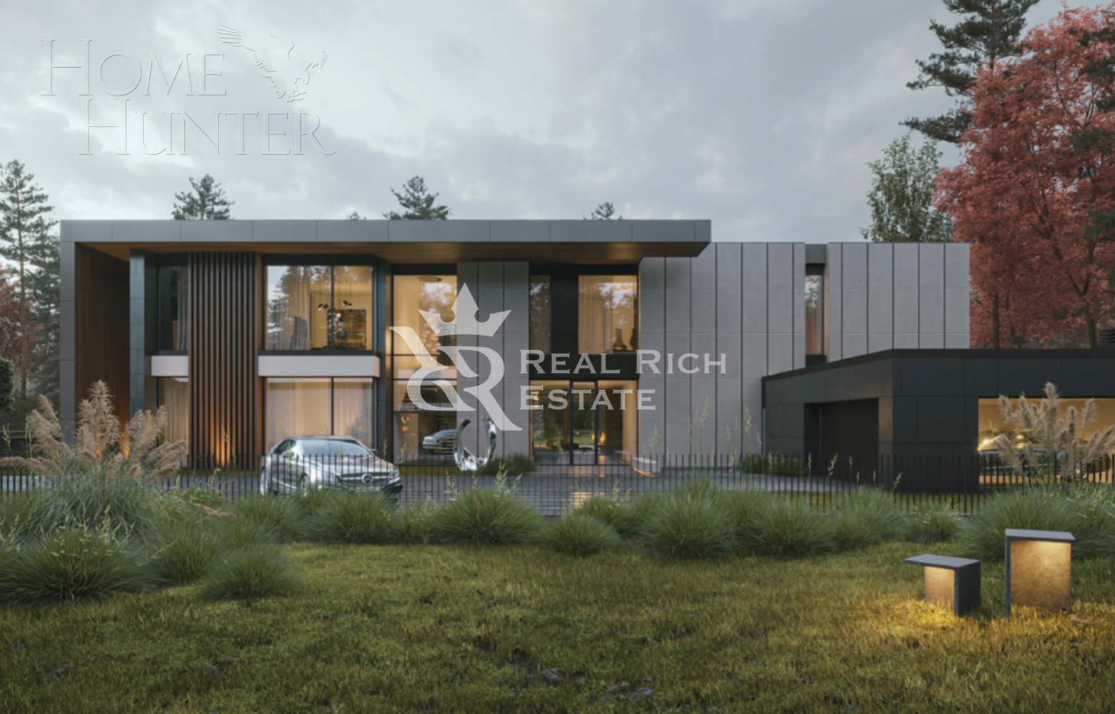 2-этажный коттедж 1 500 м² с отделкой