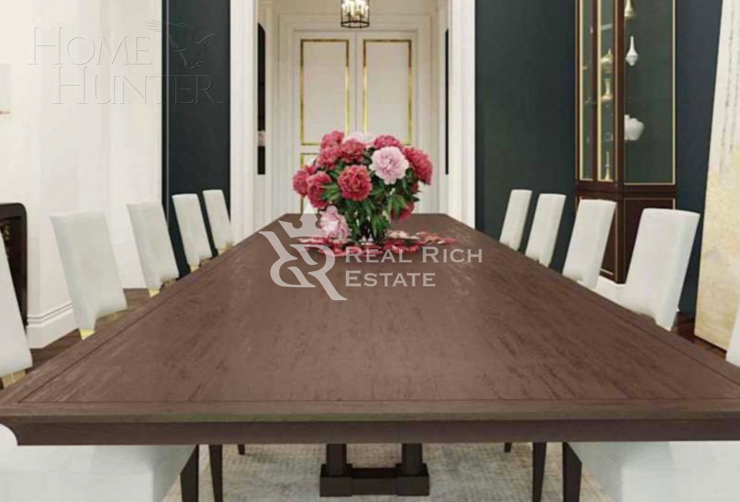 2-этажный коттедж 1 338 м² без отделки