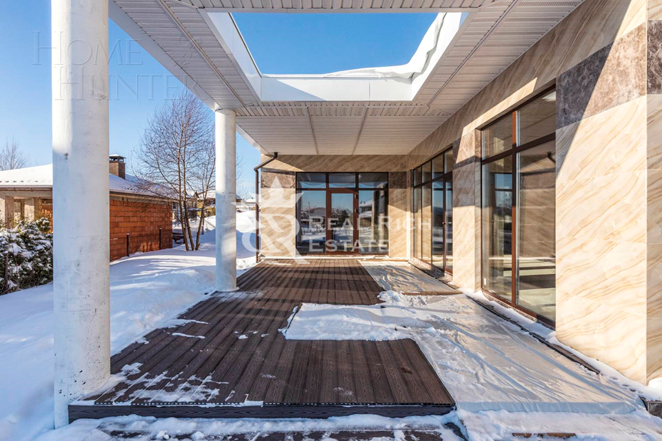 1-этажный коттедж 338 м² без отделки