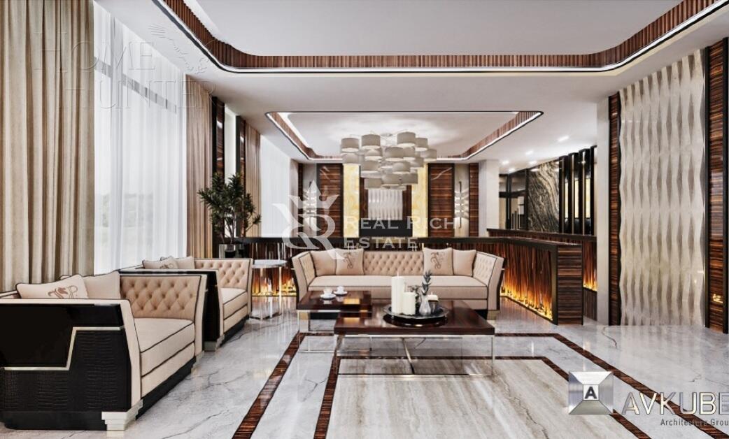 2-этажный коттедж 1 325 м² с отделкой