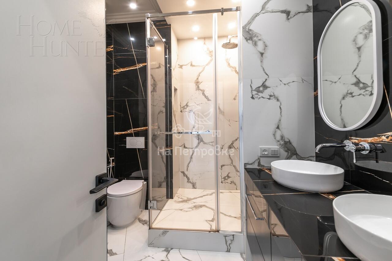 3-КОМН. КВАРТИРА С ОТДЕЛКОЙ 86 М² НА 8 ЭТАЖЕ