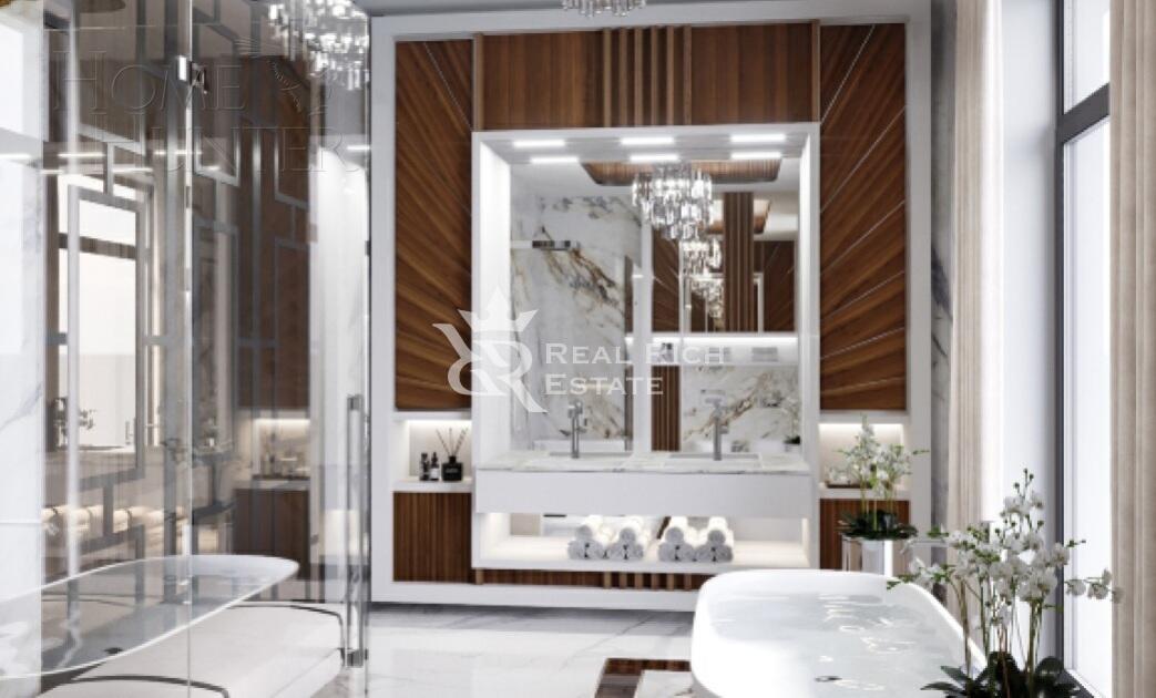 2-этажный коттедж 1 325 м² с отделкой