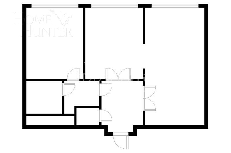 3-КОМН. КВАРТИРА БЕЗ ОТДЕЛКИ 82.1 М² НА 10 ЭТАЖЕ