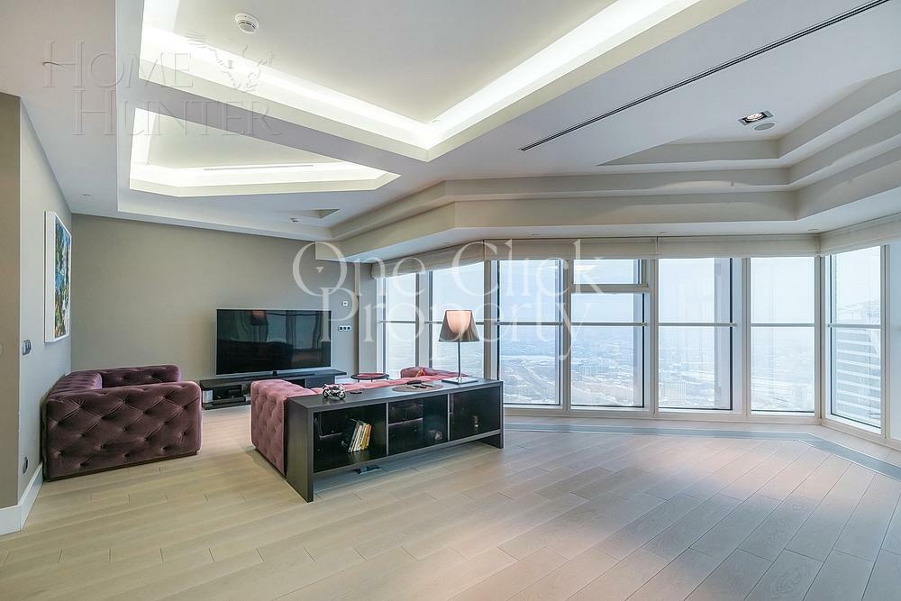 2-КОМН. АПАРТАМЕНТЫ С ОТДЕЛКОЙ 120.4 М² НА 51 ЭТАЖЕ