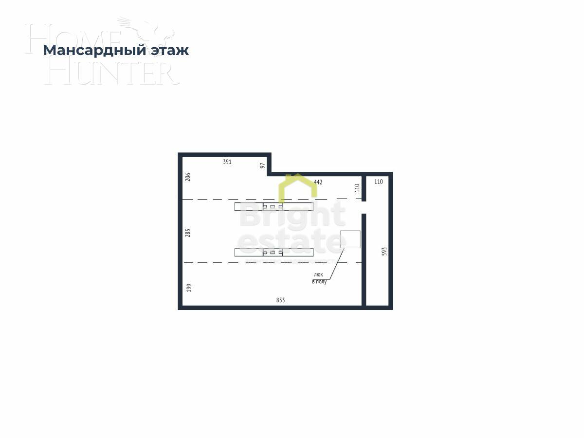 2-этажный коттедж 370 м² с отделкой