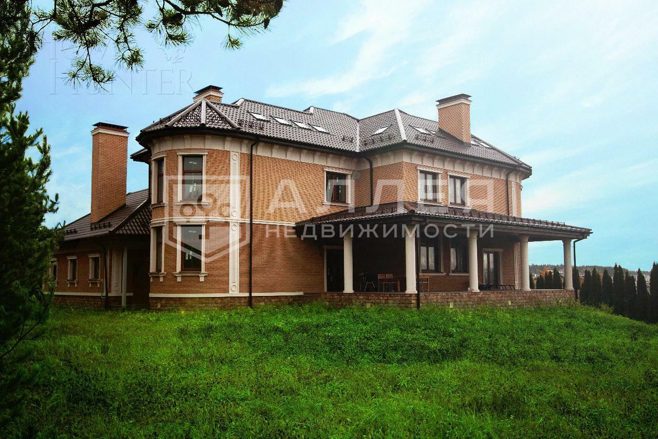 3-этажный коттедж 680 м² без отделки